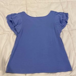 Purple Lily top